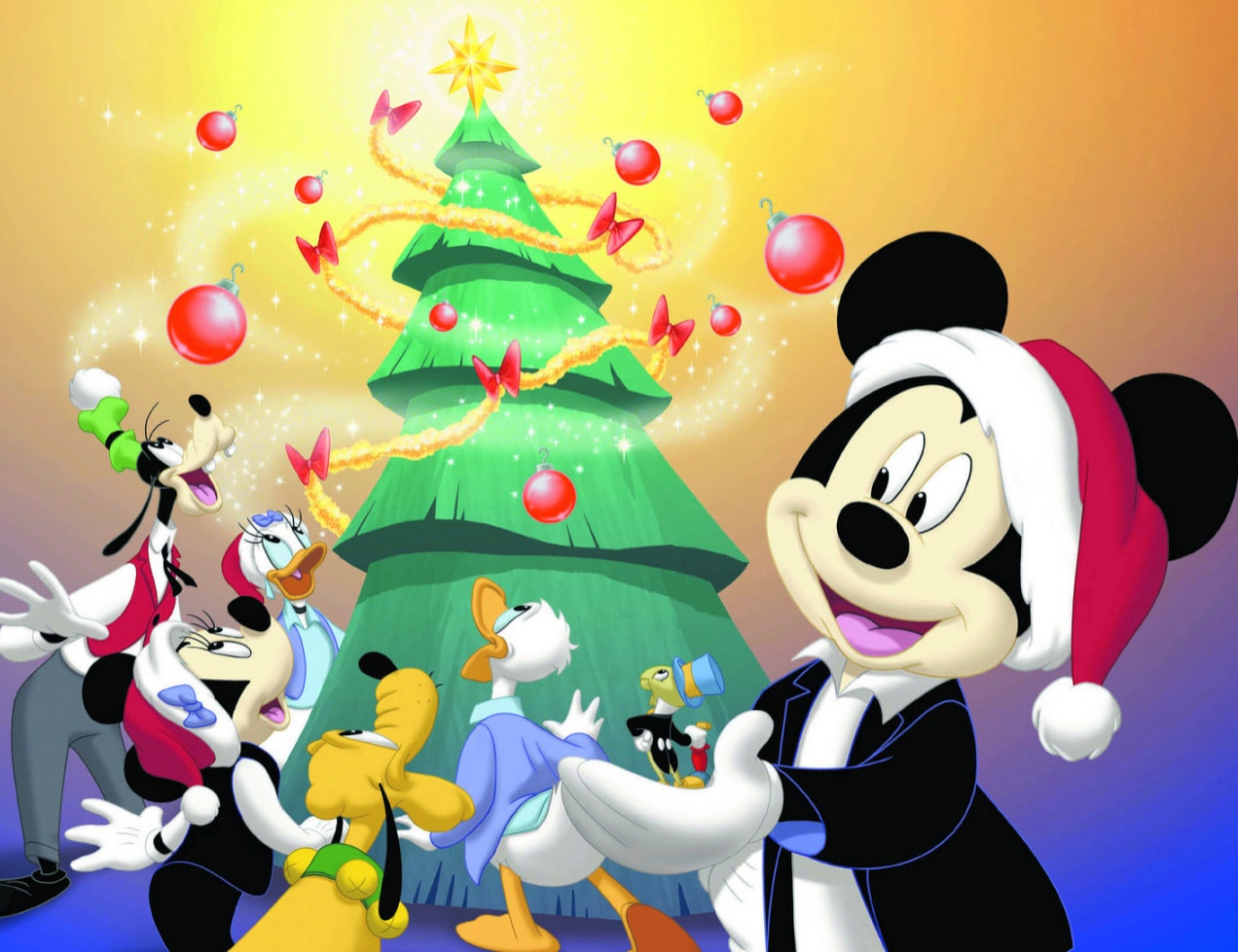 Download Mickey Mouse Christmas Photo