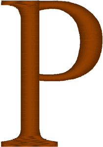 Greek R Symbol
