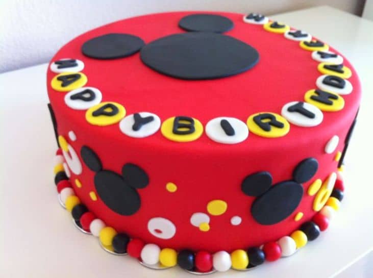 Mickey Mouse Cake Image