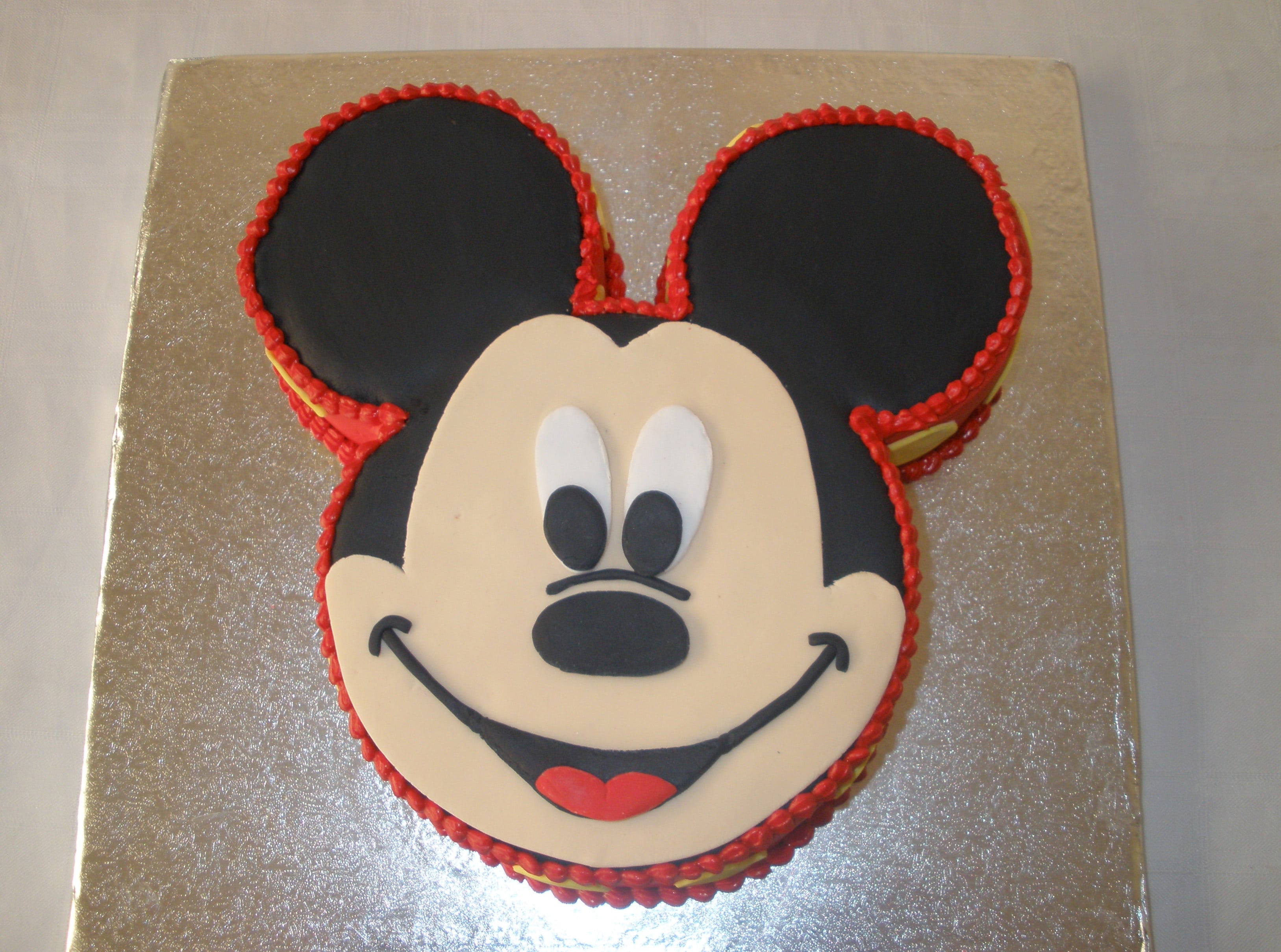Mickey Mouse Face Idea