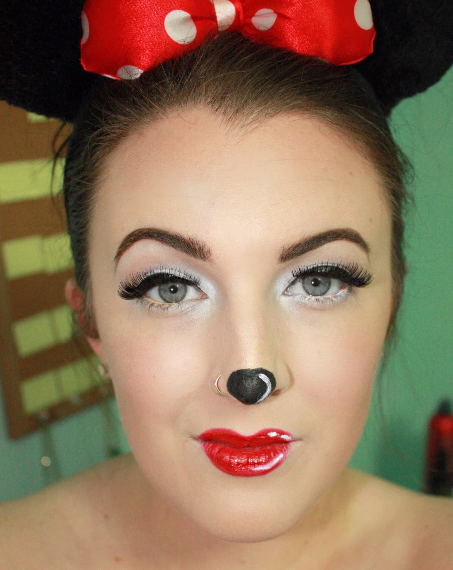 Minnie Mouse Makeup Idea Image