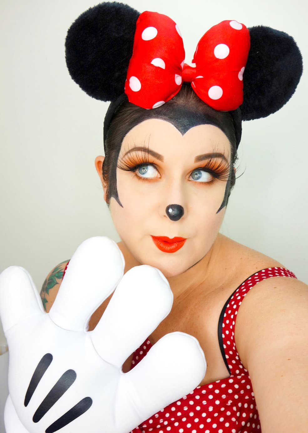 Minnie Mouse Makeup Photo