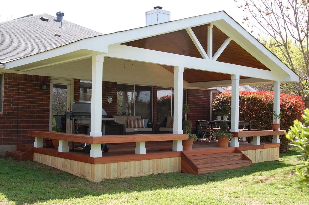 Modern Covered Porch Idea
