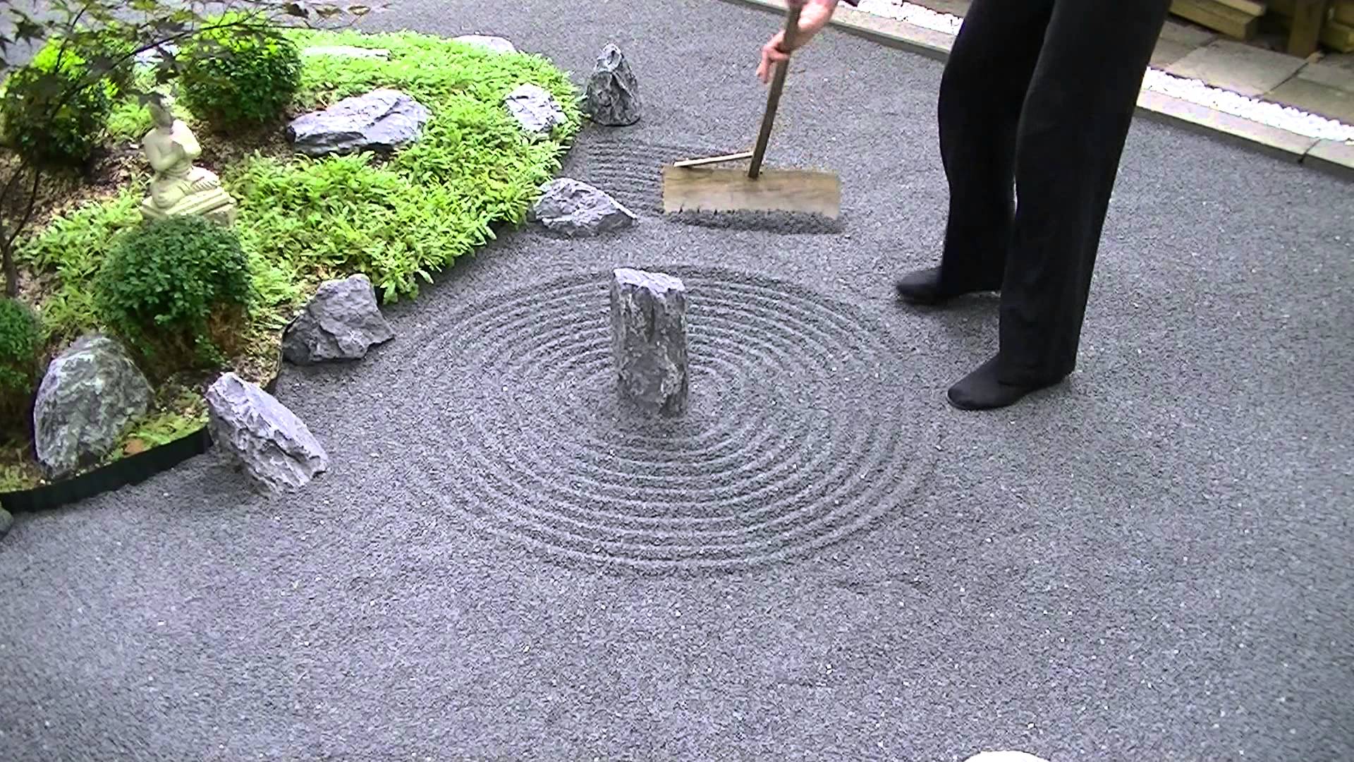 Modern Japanese Rock Garden