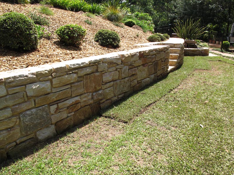 New Retaining Wall Picture