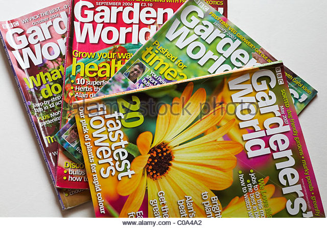 Online Garden Magazine Idea