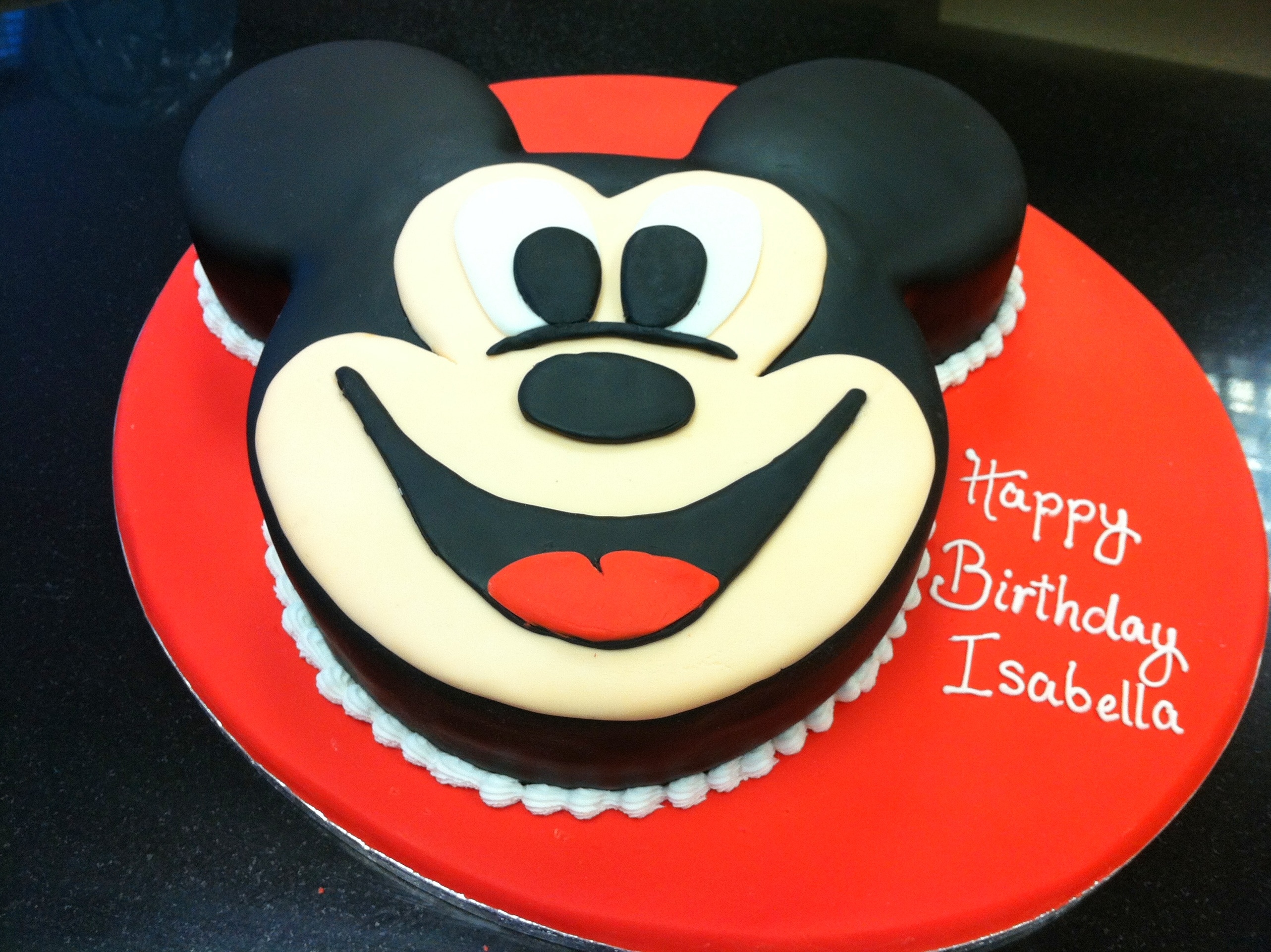 Online Mickey Mouse Cake