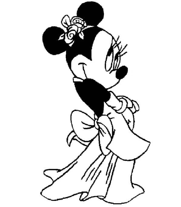 Online Minnie Mouse Coloring