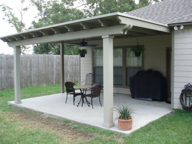 Simple Backyard Patio Idea