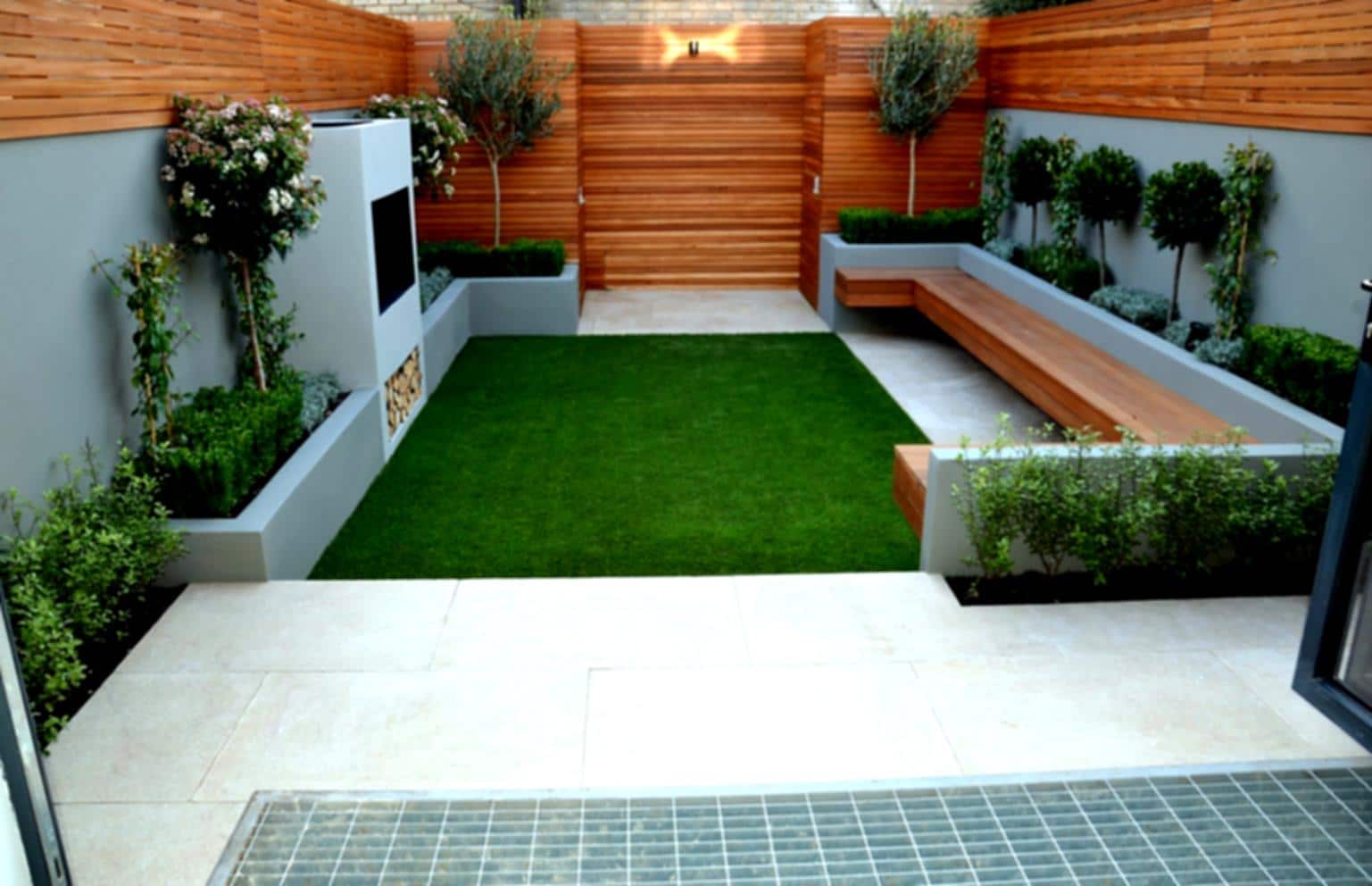Simple Garden Design Plan