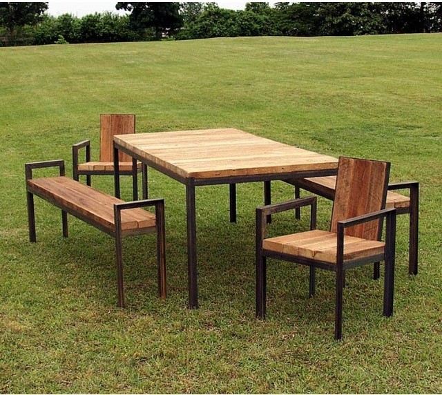 Wood Patio Furniture Idea